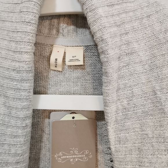 Anthropologie Moth OPEN POINTELLE CARDIGAN - Picture 7 of 9